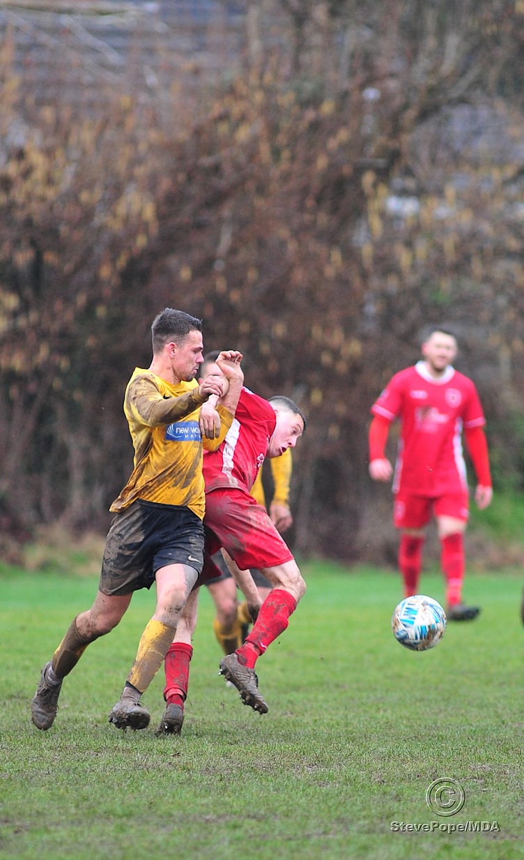 Kingsteignton Athletic versus Ilsington Villa