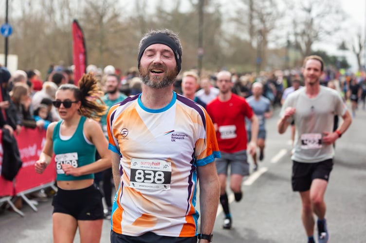 A sense of achievement at the finish line.