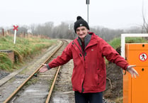 Ian says goodbye to the last manned crossing on our railway after 25 years