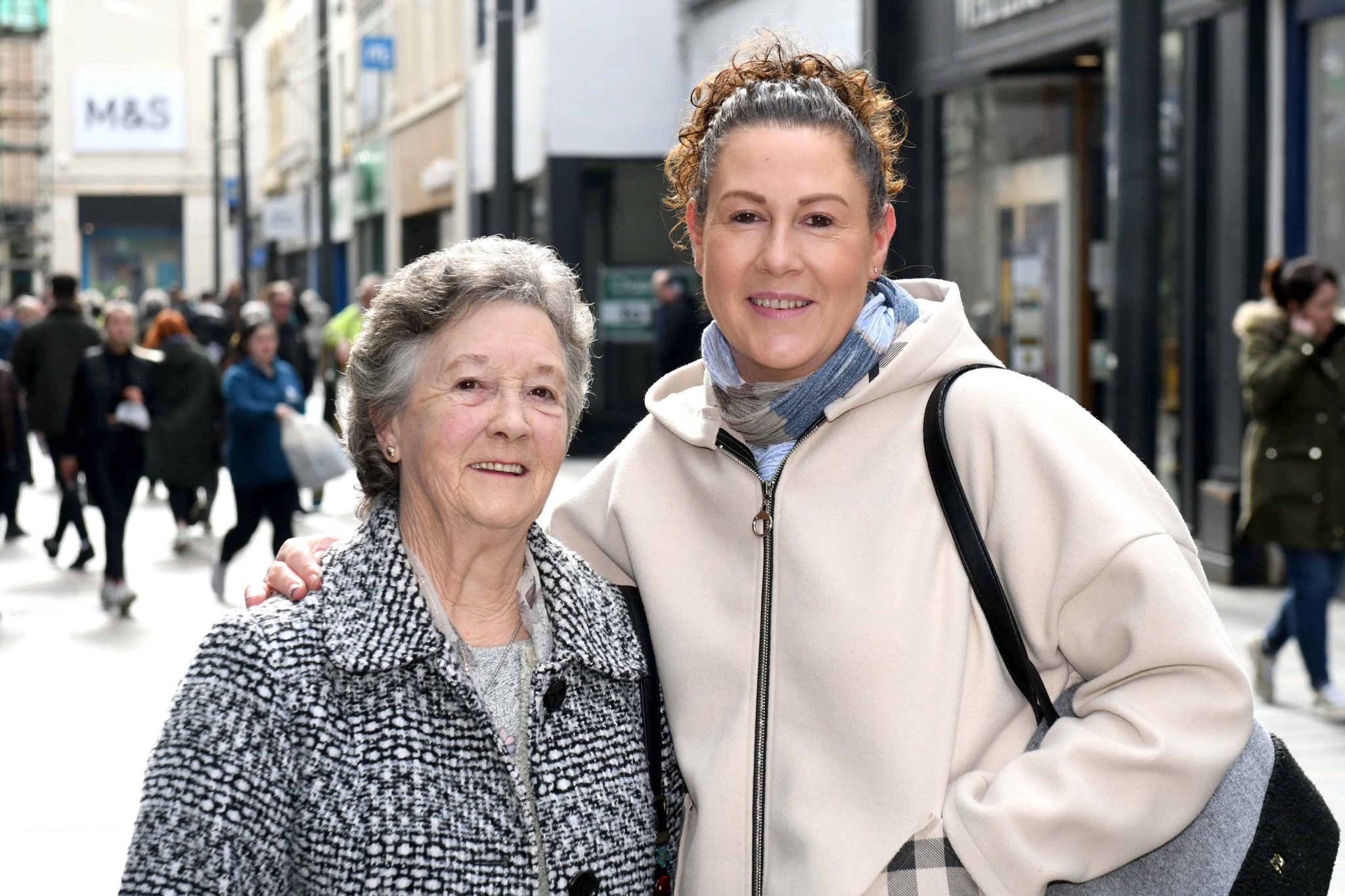 Public opinions on the Countryside Code - Pamela Dawes (Douglas) with her daughter Sarah Hill (Douglas)