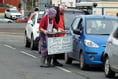 Motorists served ‘Toxicitea’ during river pollution action