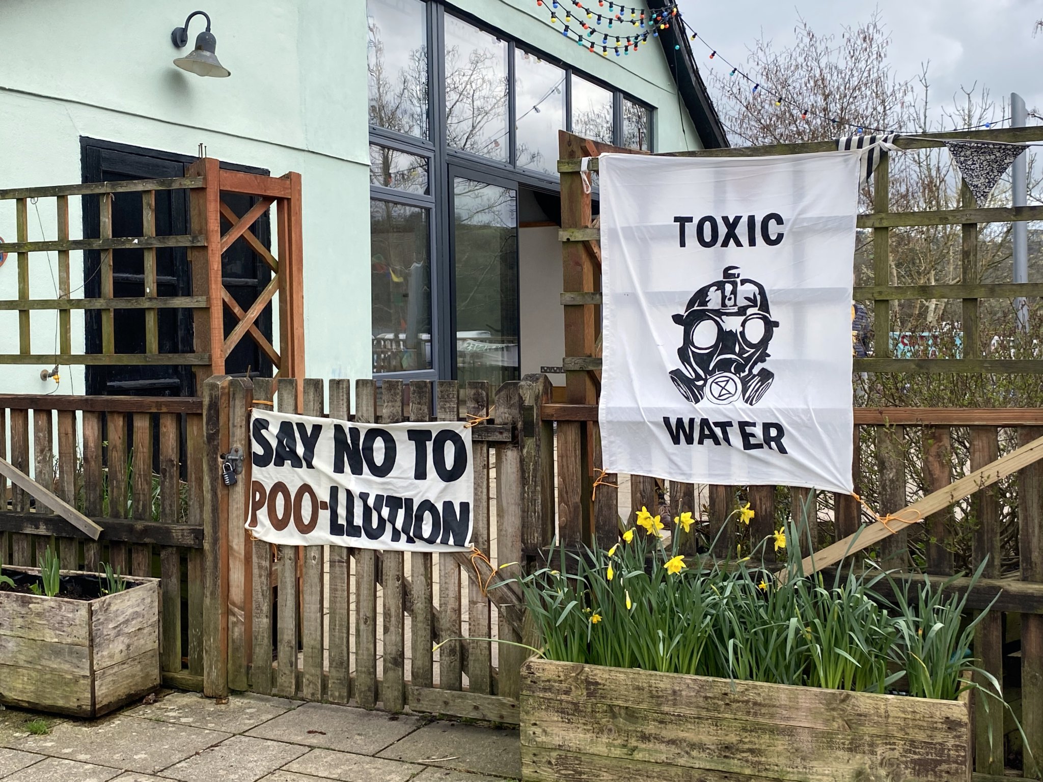 ABOVE: Dave Kilroy from Extinction Rebellion Plymouth