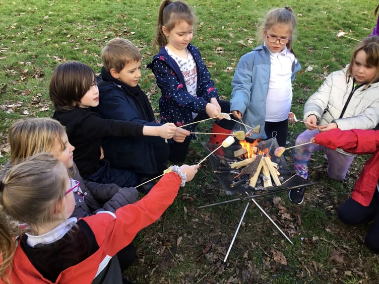 Children had a brilliant time out and about exploring the local area