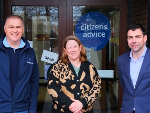 Broadband company gives £4,000 to organisations in Whitehill & Bordon