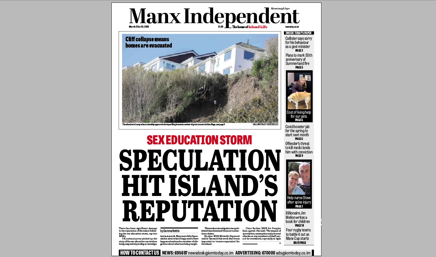 Manx Independent, March 23, 2023