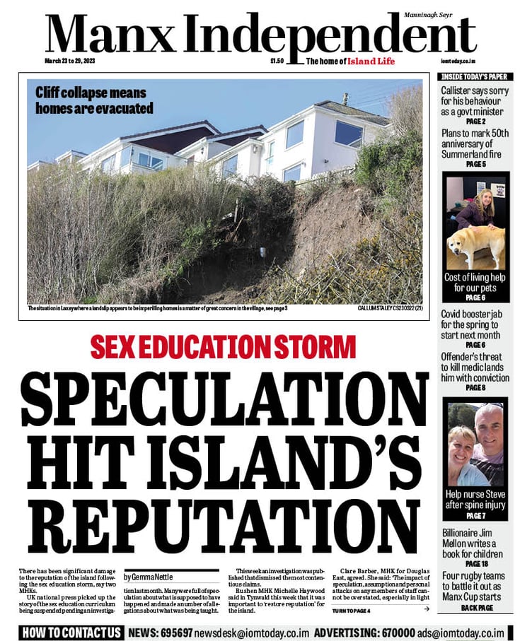 Manx Independent, March 23, 2023