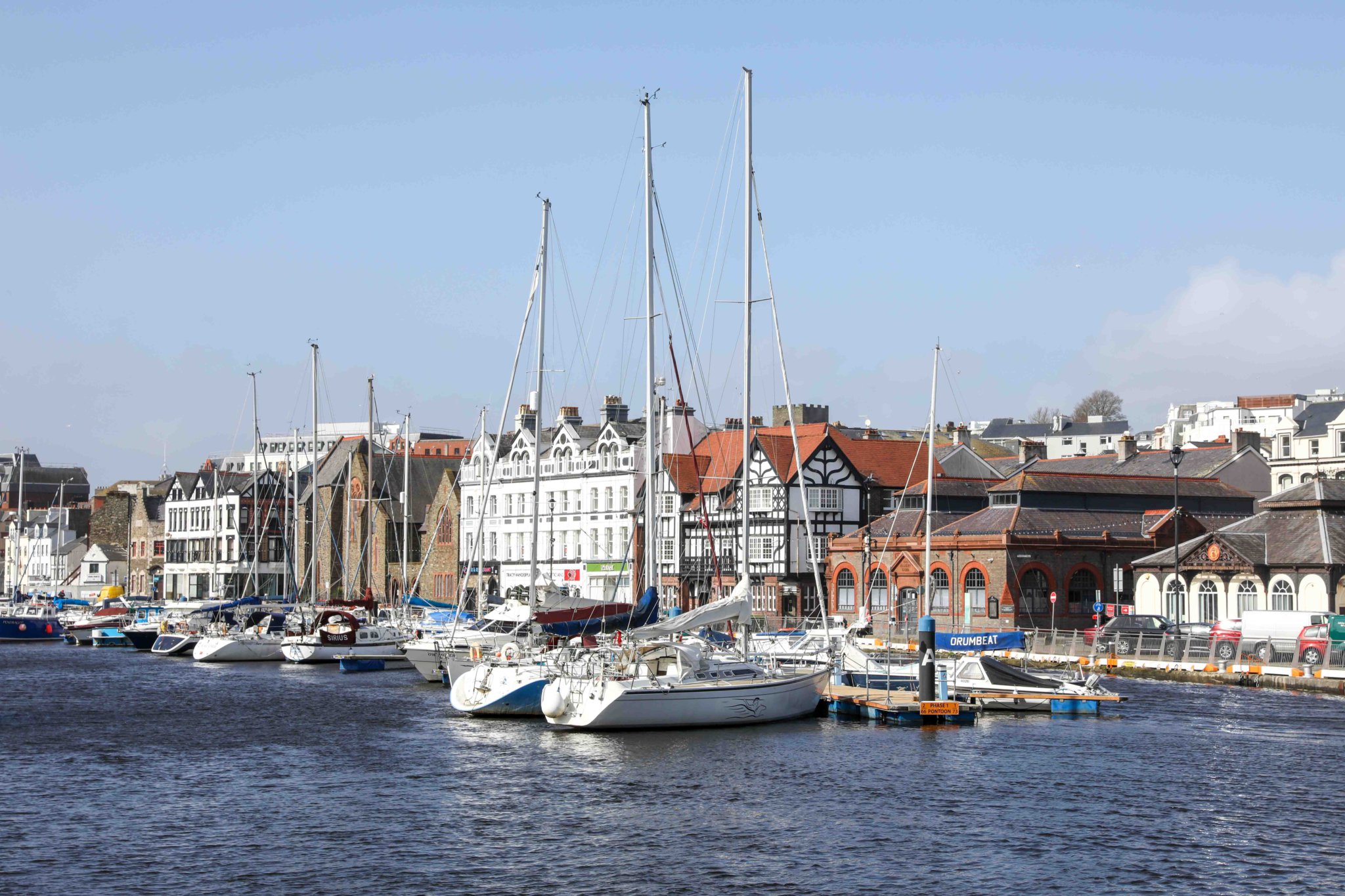 High-tide, Douglas. Photo by Callum Staley (CJS Photography)