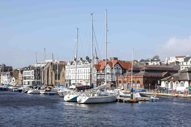 High-tide, Douglas. Photo by Callum Staley (CJS Photography)