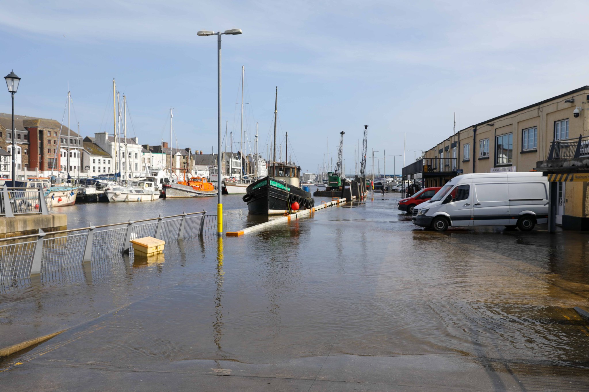 High-tide, Douglas. Photo by Callum Staley (CJS Photography)