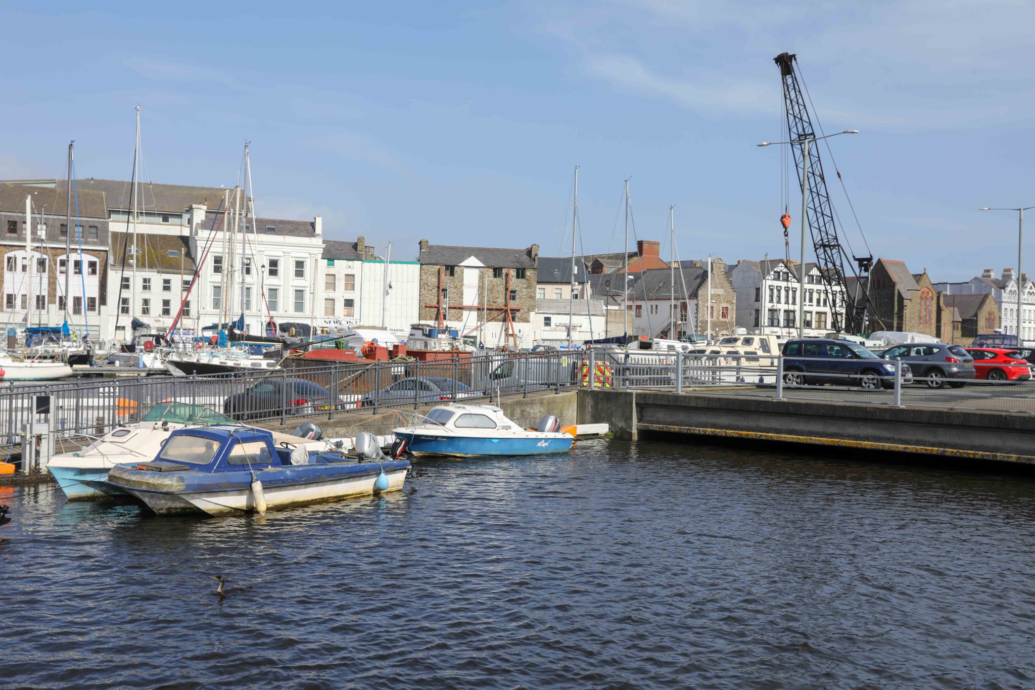 High-tide, Douglas. Photo by Callum Staley (CJS Photography)