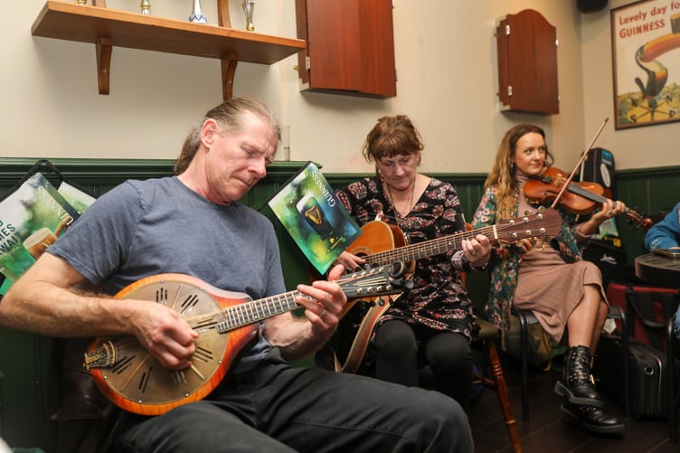 St Patrick's Traditional Music at O'Donnells. Photo by Callum Staley (CJS Photography)