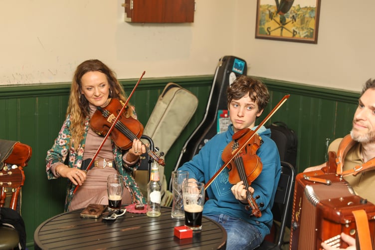 St Patrick's Traditional Music at O'Donnells. Photo by Callum Staley (CJS Photography)