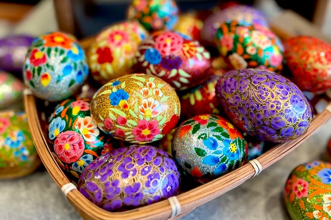 Easter eggs.