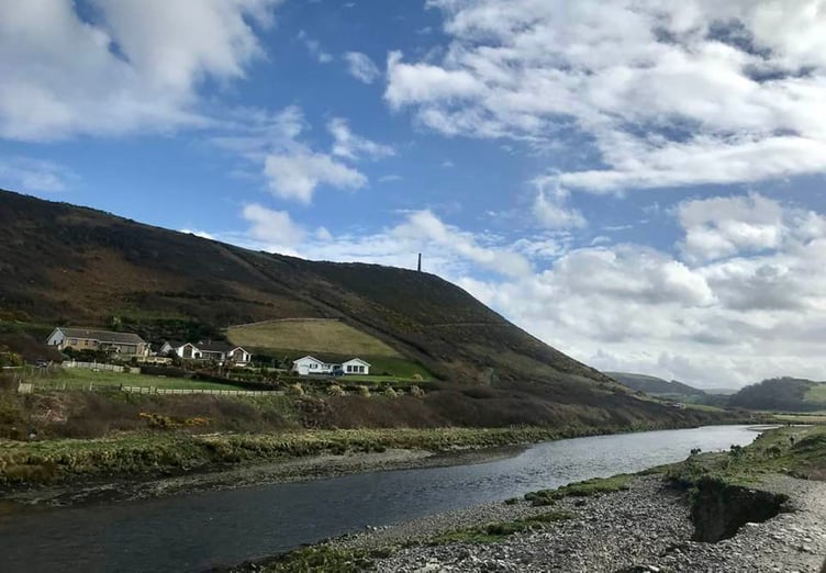 View from the car park at Tan y Bwlch