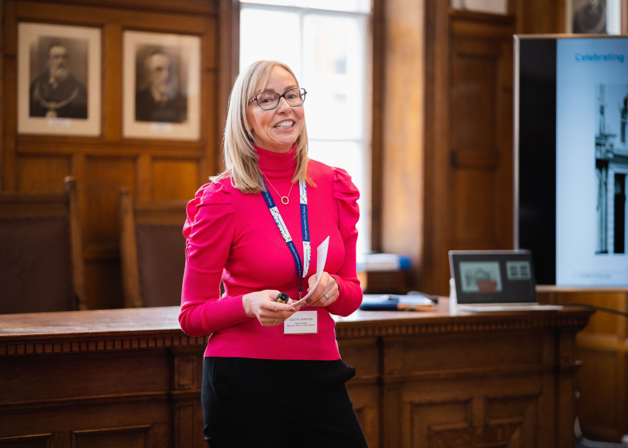 Colette Johnston of Barclays