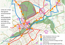 Sorry to puncture Farnham cycle plans, but they're just fantasy...