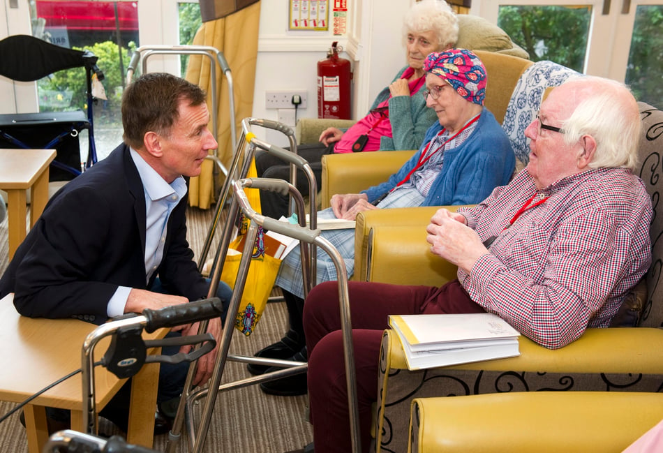 Jeremy Hunt pressed for more social care funding on Haslemere visit