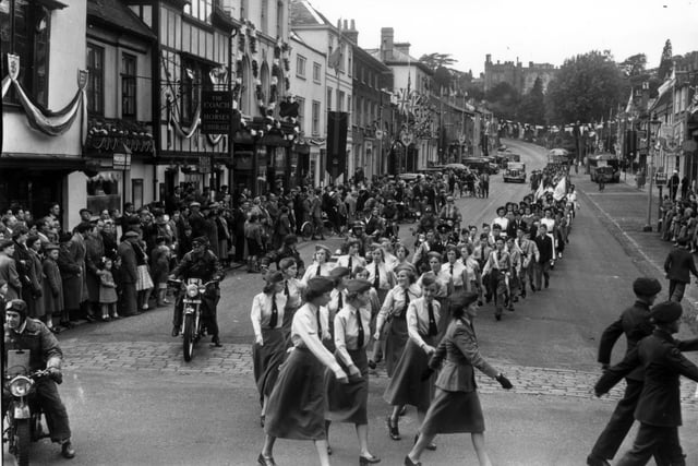Looking back at the last Coronation celebrations in Farnham in 1953