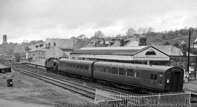 Bodmin North Station prior to closure