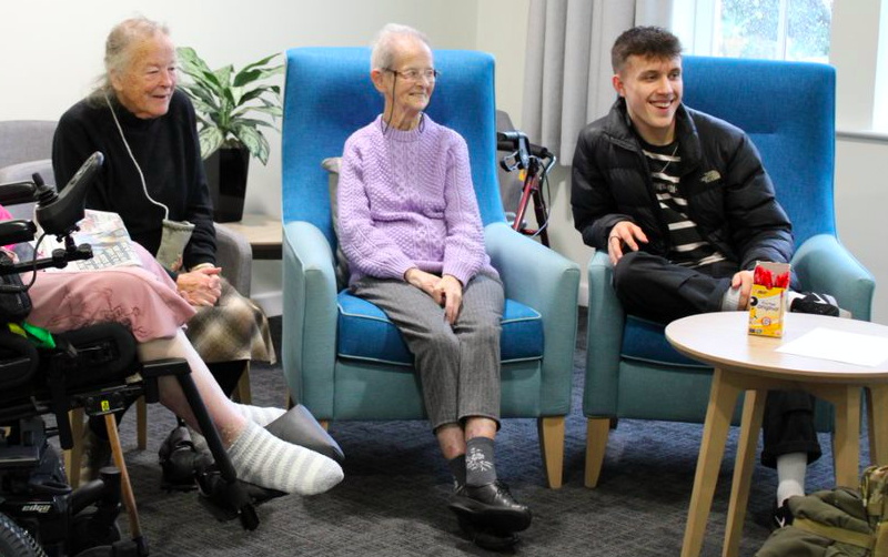 Sports Leaders have grown in confidence as they have built relationships with residents
