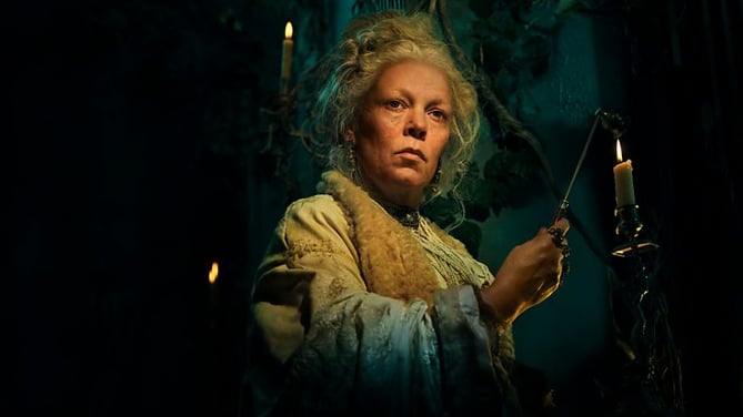 Olivia Coleman as Miss Havisham in BBC One's new adaptation of Great Expectations
