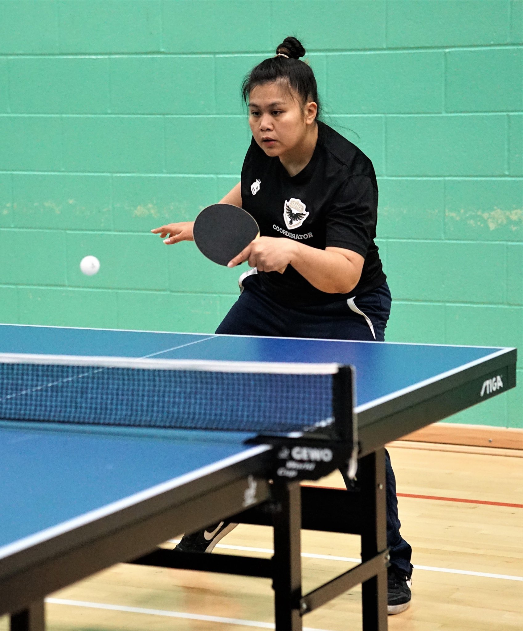 Khayee Vinas, 2023 women's singles and mixed doubles Champion (Photo: Malcolm Lambert)
