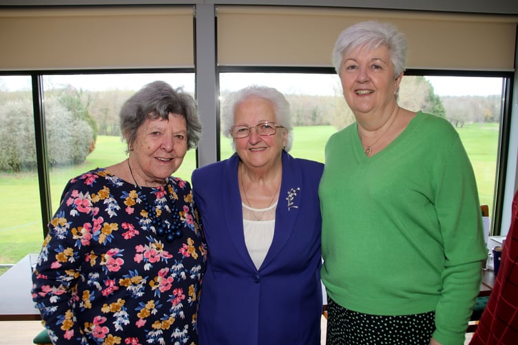 Maureen Hurford, Julia Sims and Sandra Good. AQ 0146