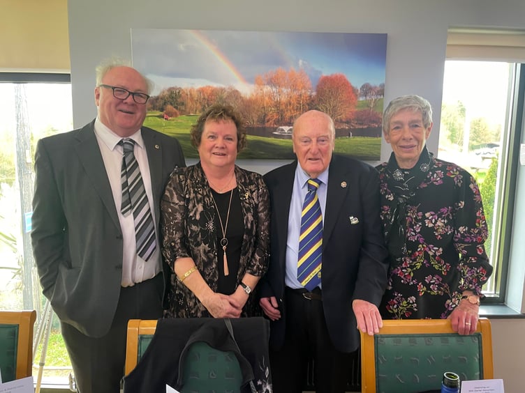 Steve Bates, Sue Bates, David Lyons and Di Hammett. AQ 4651
