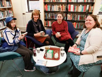 Donation helps to spread warmth at Bordon library
