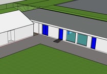 Crediton United AFC submits plans for an all-purpose clubhouse
