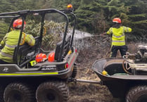 Take your rubbish home plea after forest fire