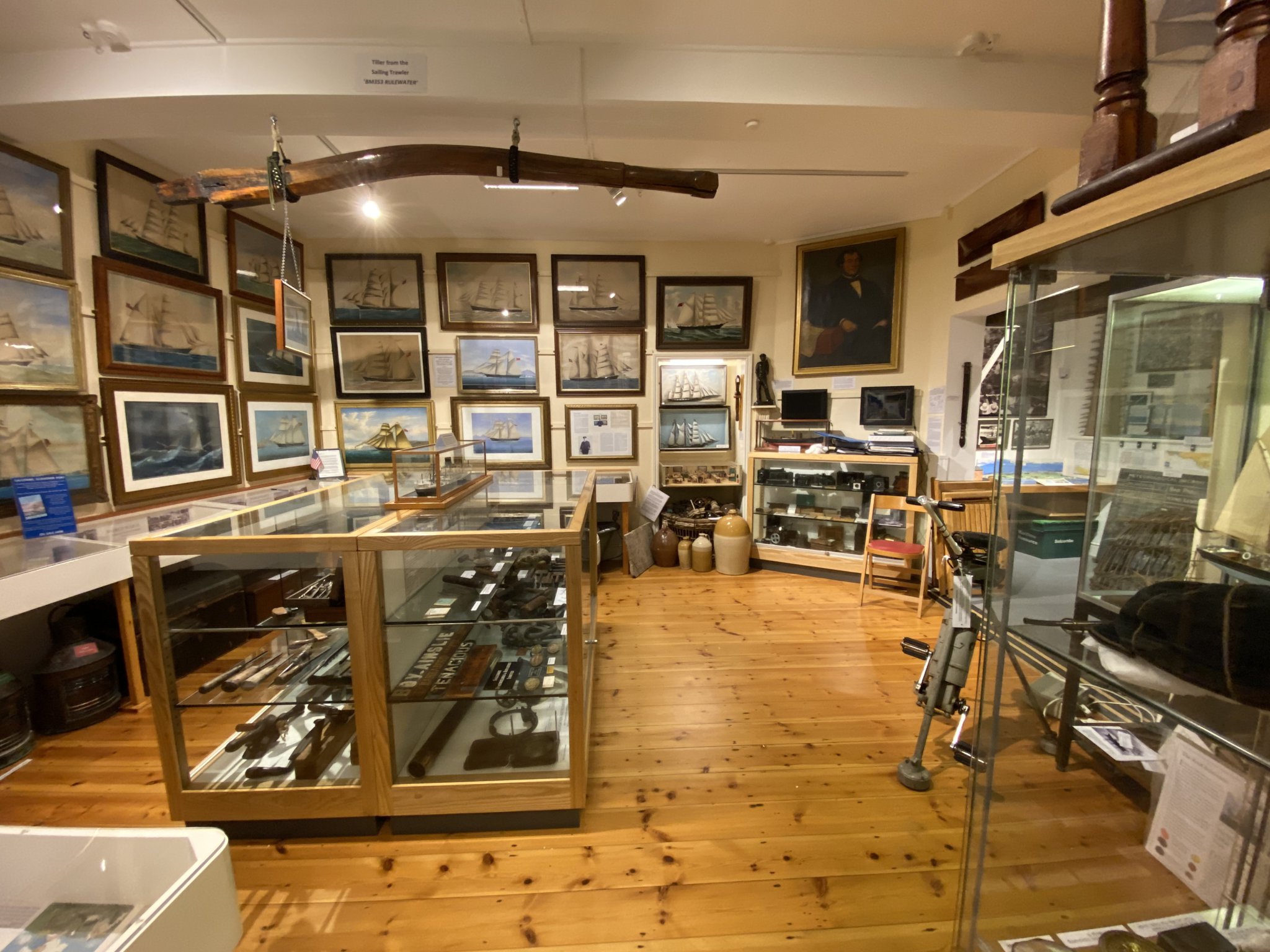 Salcombe Museum's Ship Room