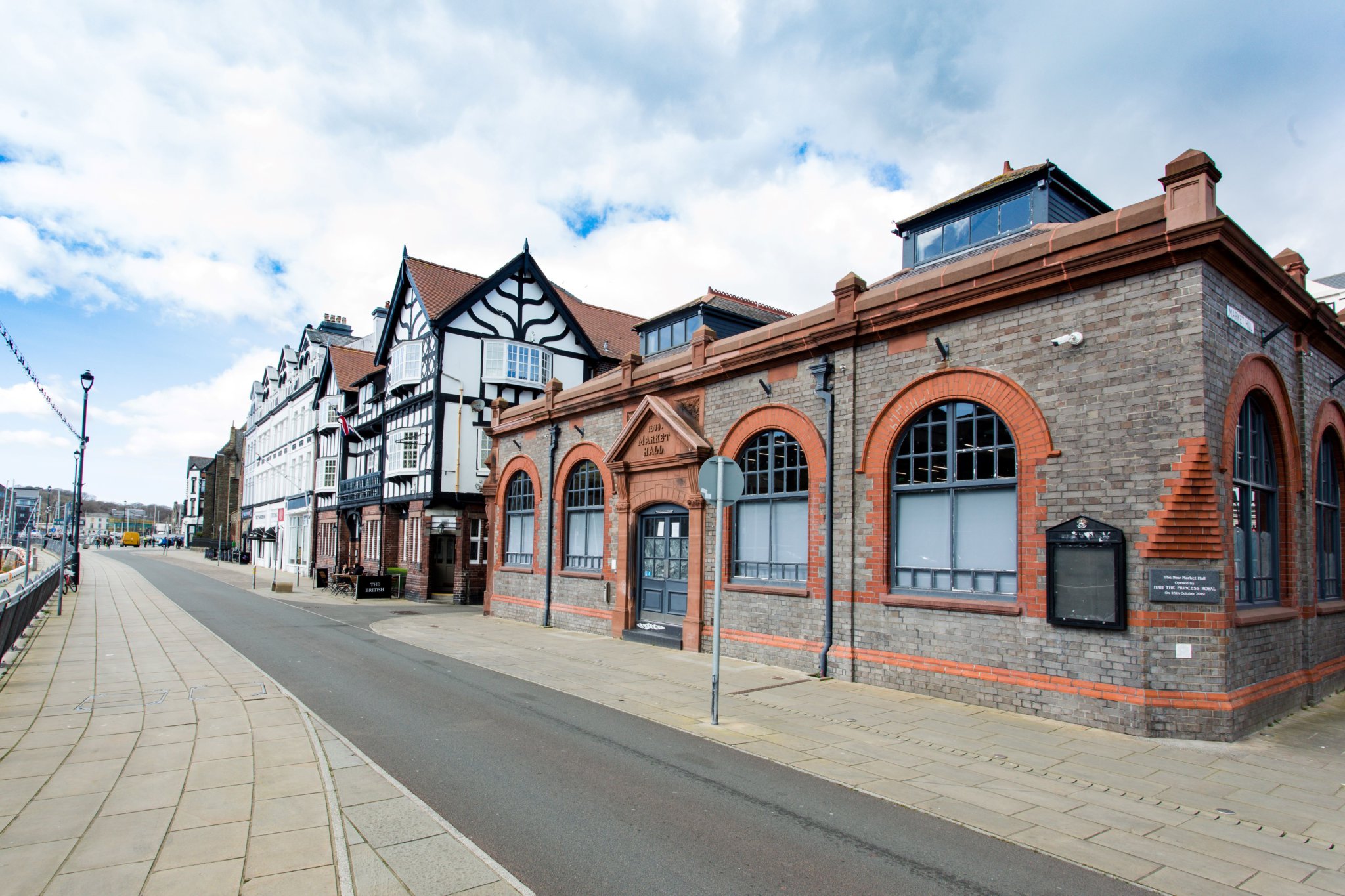 The new Santander Work Cafe will be in the Market Hall at the Douglas Marina
