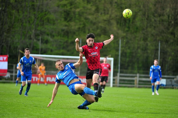 Images from the Bovey Tracey v Crediton United FC First Team game.