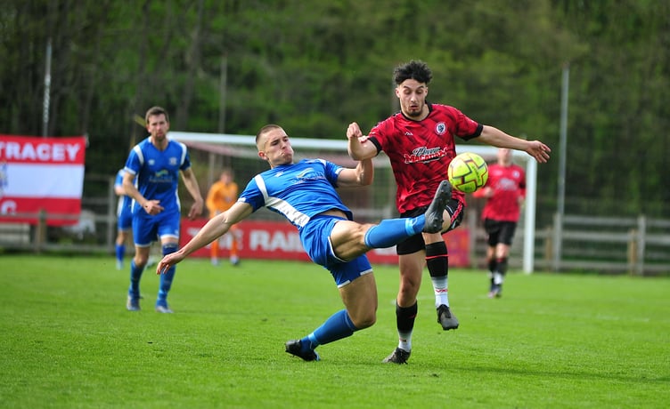 Images from the Bovey Tracey v Crediton United FC First Team game.