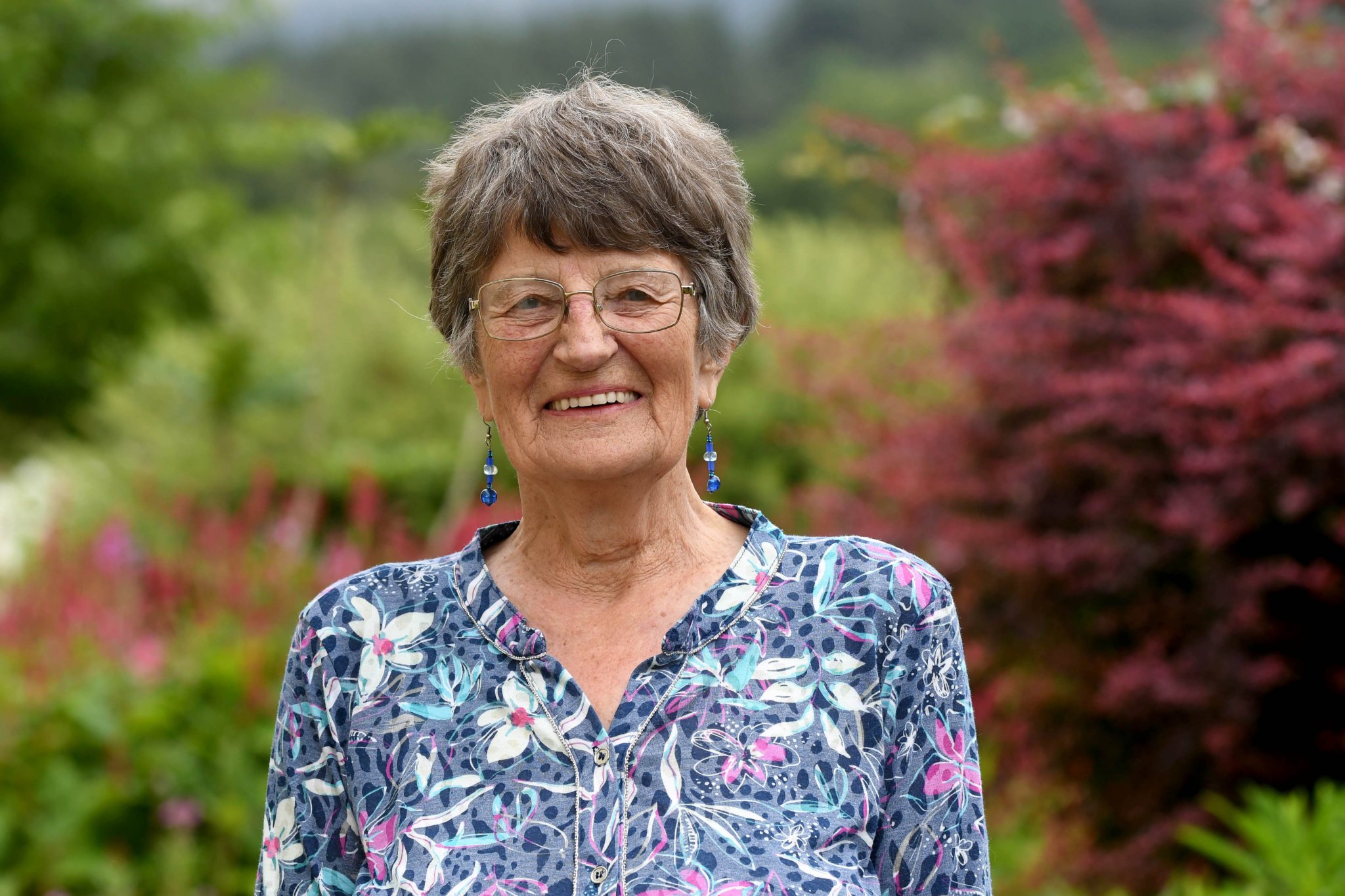 Margaret Kennaugh, secretary of Peel Gardeners’ Association -