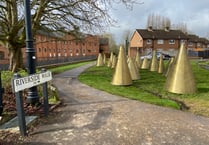 Formal complaint against Farnham's golden cones art installation