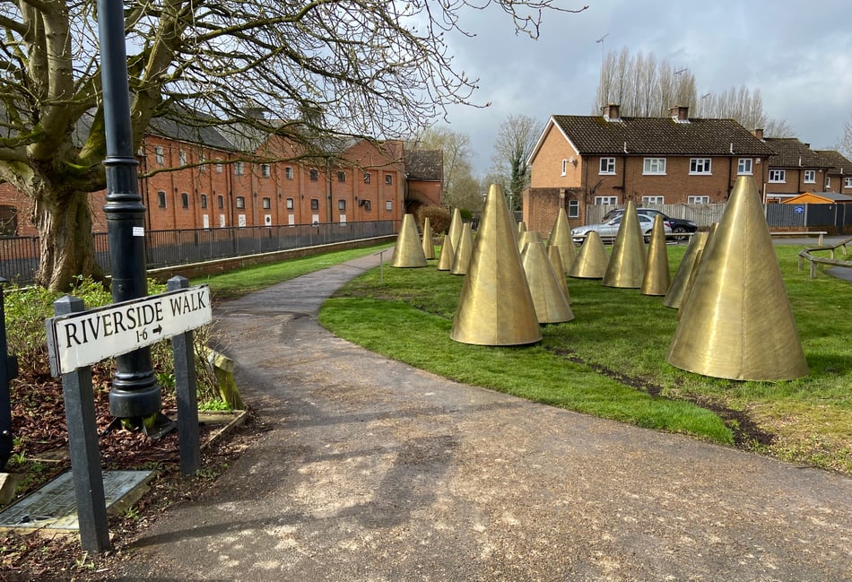 <p>The flexibility of Farnham's new 'A Hand's Turn' art installation allows for the work to be displayed in other parts of the town too – so who knows where it may appear next!</p>
