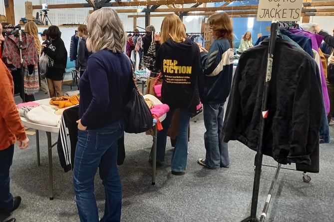 The last Young ACAN clothes swap in October was a huge success