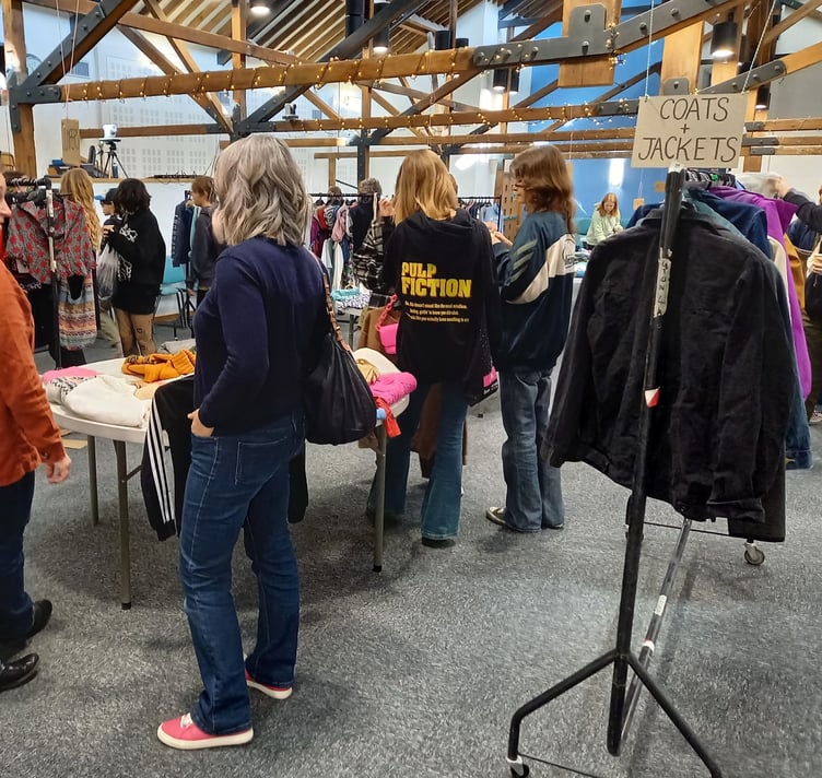 The last Young ACAN clothes swap in October was a huge success