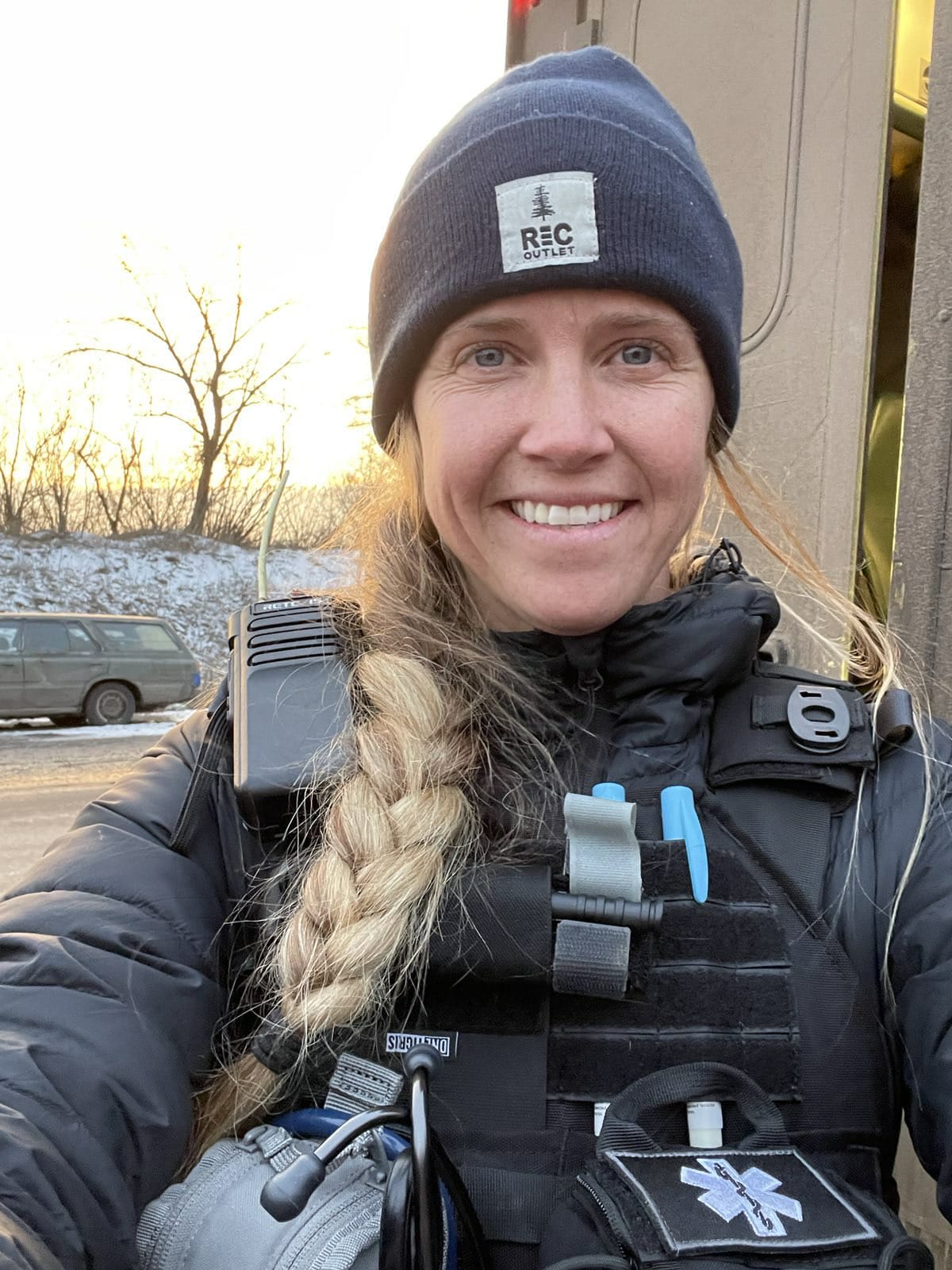 Manx volunteer in Ukraine returns to the island to have a baby