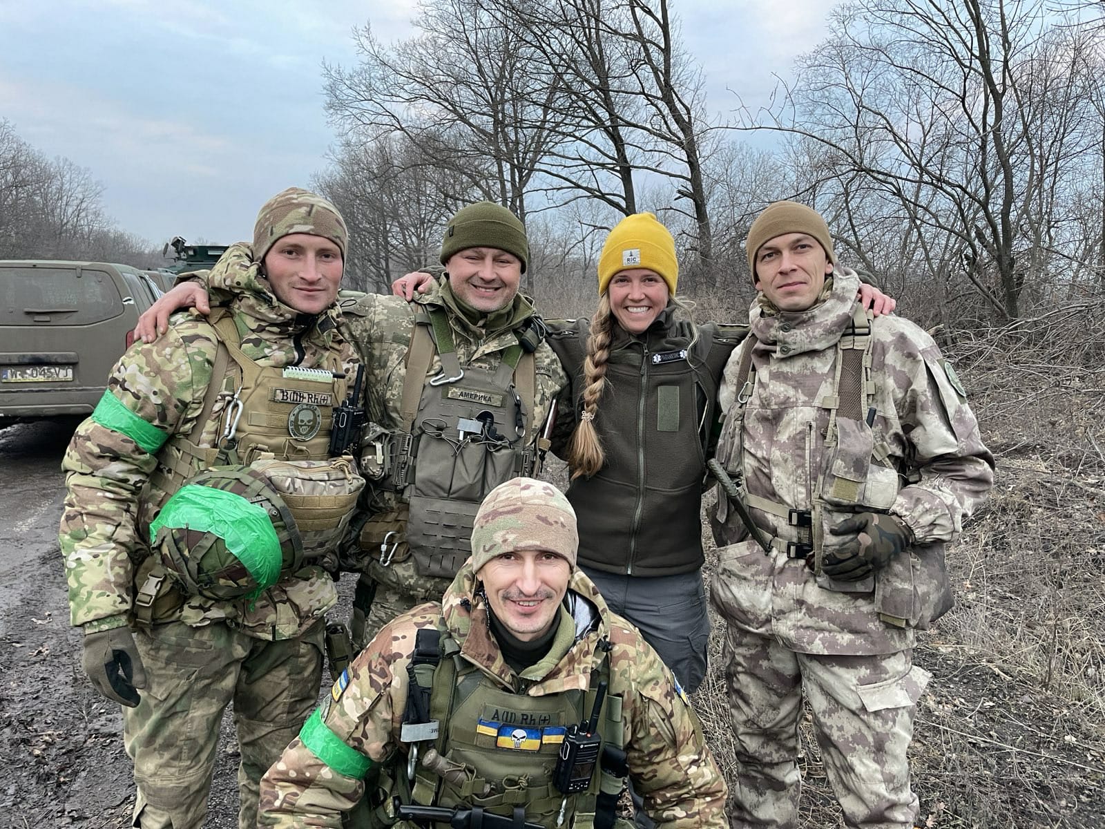 Manx volunteer in Ukraine returns to the island to have a baby