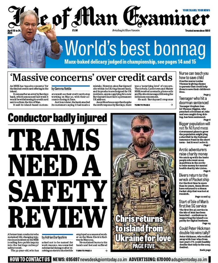 Isle of Man Examiner, April 18, 2023