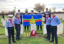 Sea scouts pay tribute to D Day fallen