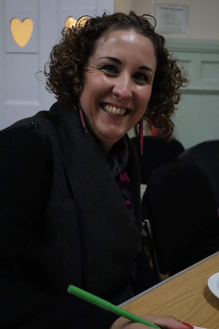 Samantha Parr at the Wellington Women in Business.