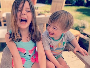 Martha, 8, inspired by brother to swim 2km for Downs Syndrome charity