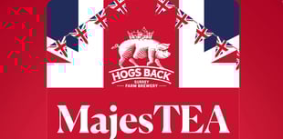 Win a mini-keg of Hogs Back Brewery's MajesTEA Coronation beer