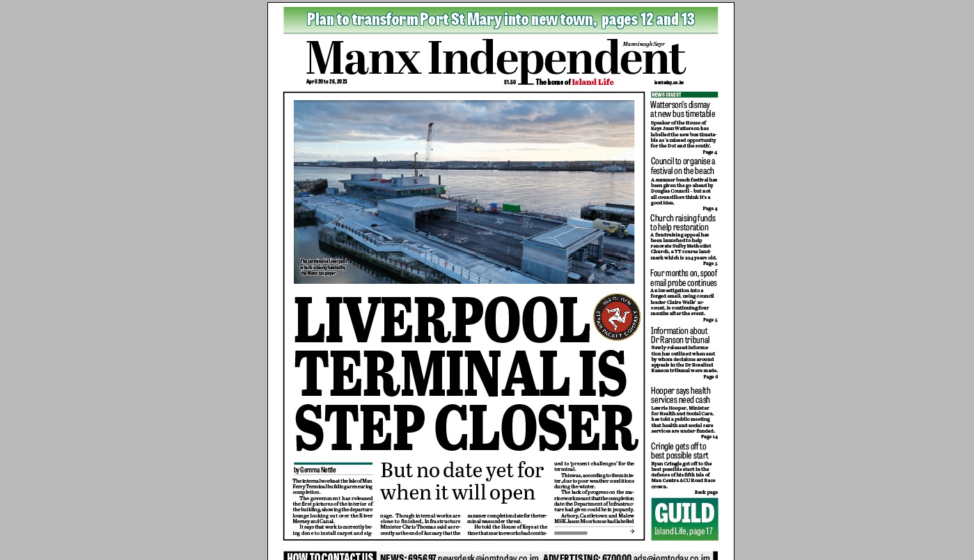 Manx Independent, April 20, 2023