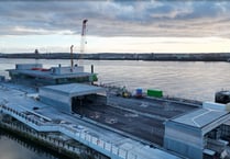 Ferry terminal interior works nearing completion