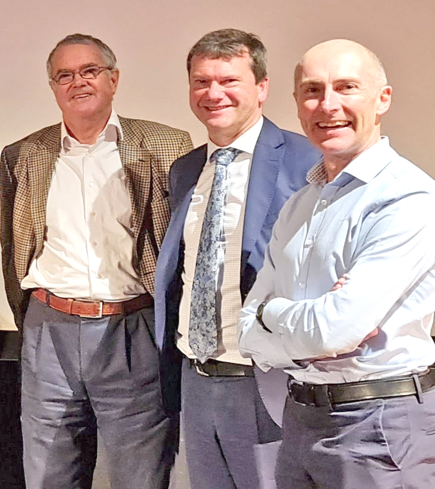 ESC team members John Boucher, Ralph Peake and Dr Dave Quirk